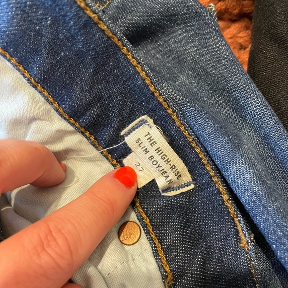 Madewell High-Rise Slim Boyjean 27 - Picture 3 of 4